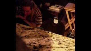 Big Tits BBW Blowjob Cum Swallow Ceamara i Bhfolach